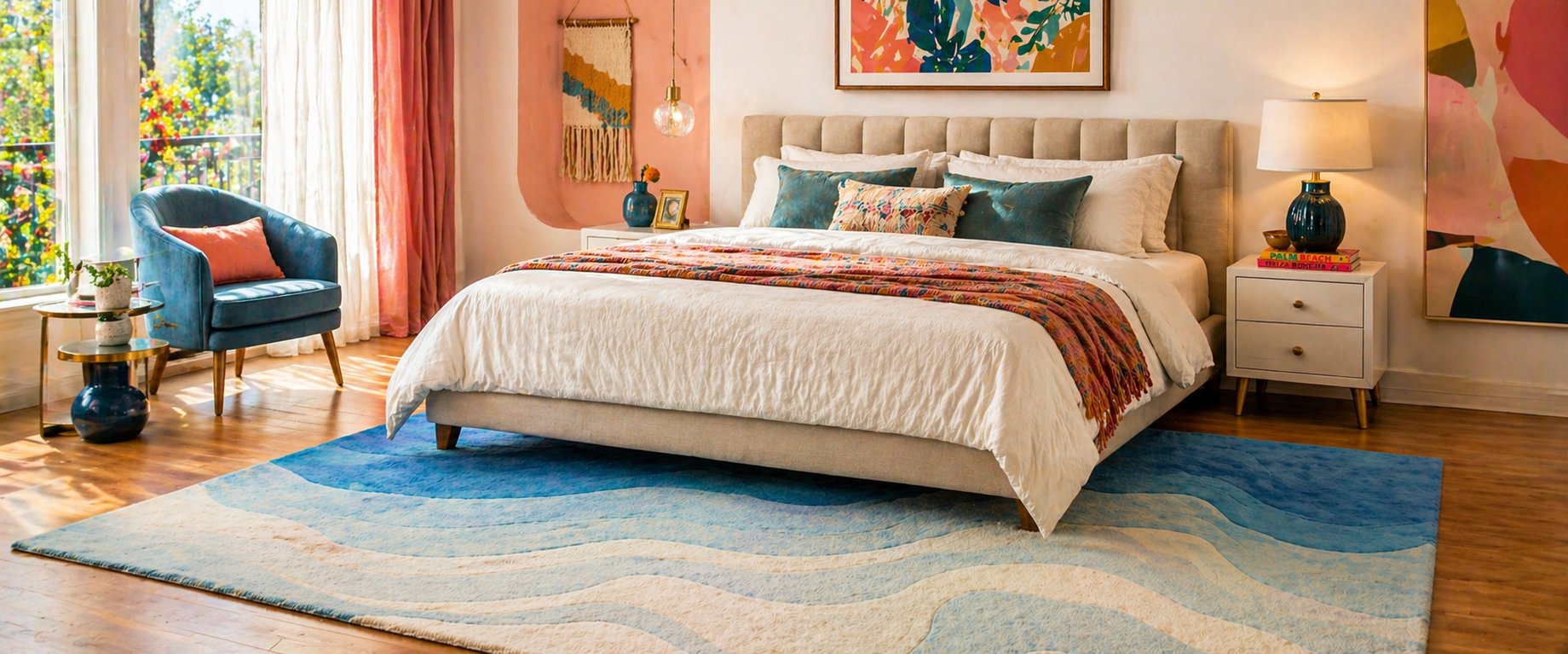 Aesthetic Rugs for Bedroom That Feel Designed