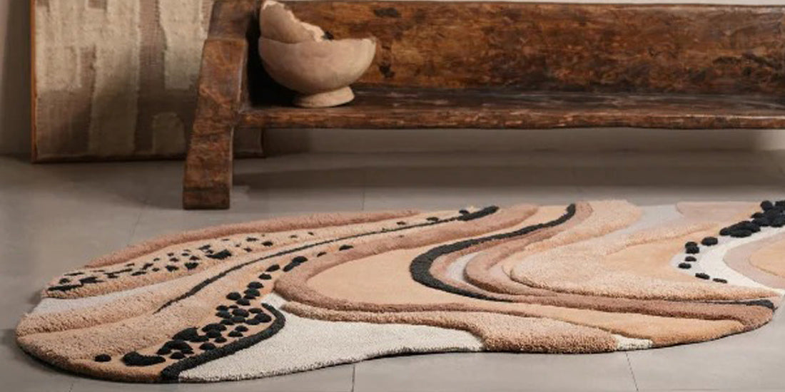 Photo inspiration: Art Deco Rug As A Focal Point Reference: Area Rugs For Living Room As Art How To Make