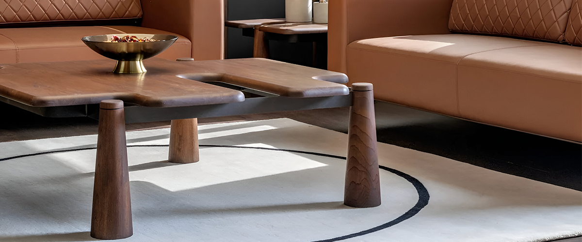 How to Style a Round Rug in a Modern Living Room or Bedroom