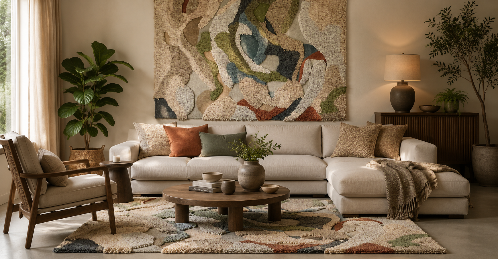 Can a Rug Replace Wall Art? The New Trend in Contemporary Interiors