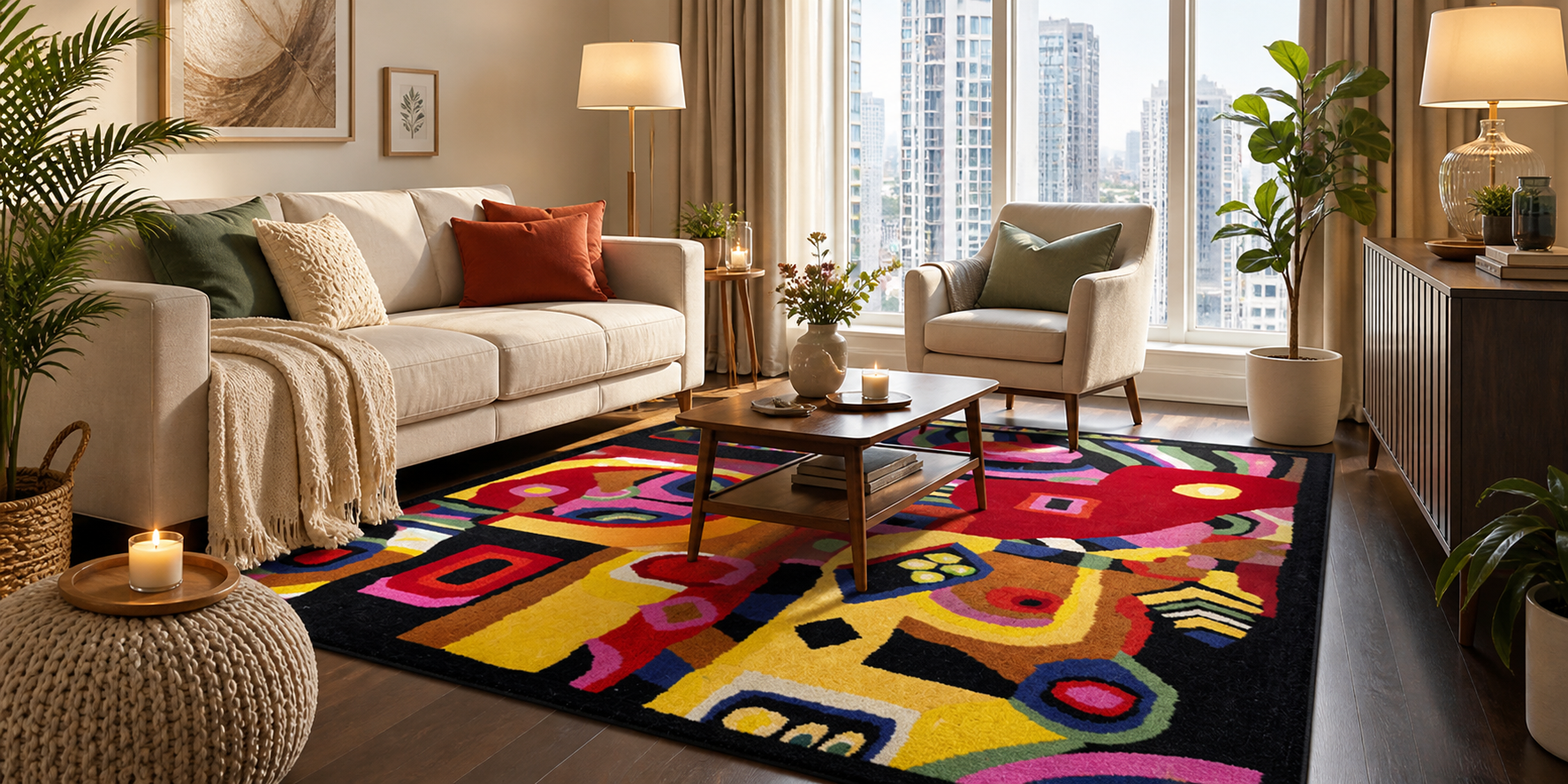 How to Create a Cozy and Inviting Space Guests Will Love with Smart Rug Choices