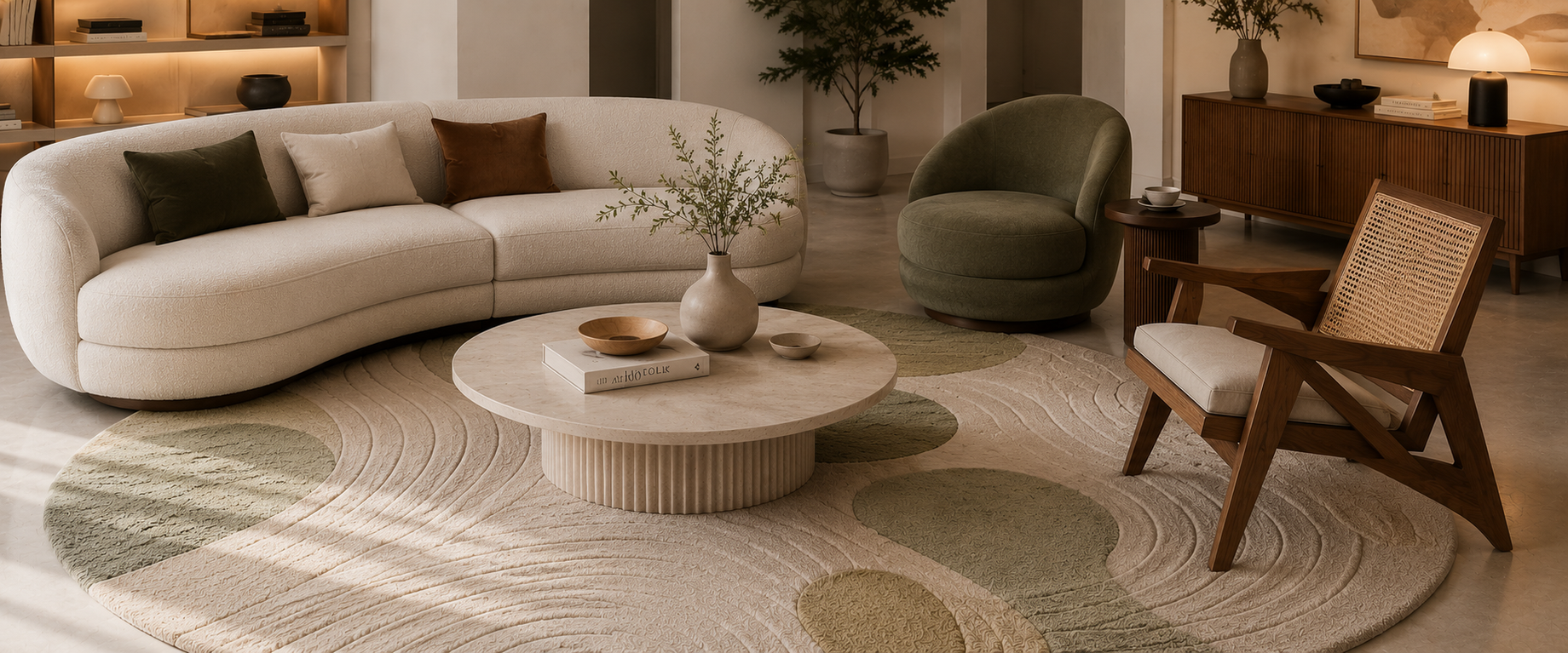 Living Room Rug Mistakes That Make Your Entire Space Feel Off