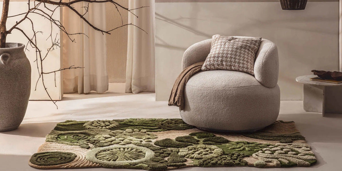 Moss Rug Styling Tips: Layering, Scent Pairings & Furniture Matches for a Verdant Look
