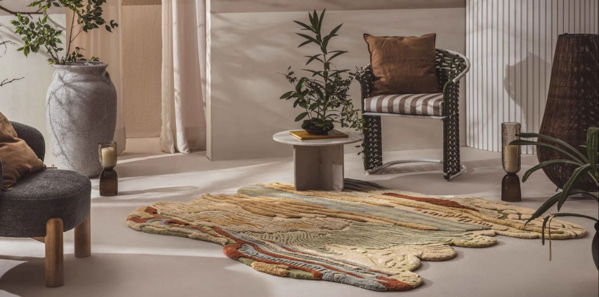 Home Corner Rug Create Plush Cozy Corners with Loops Luxurious Rugs