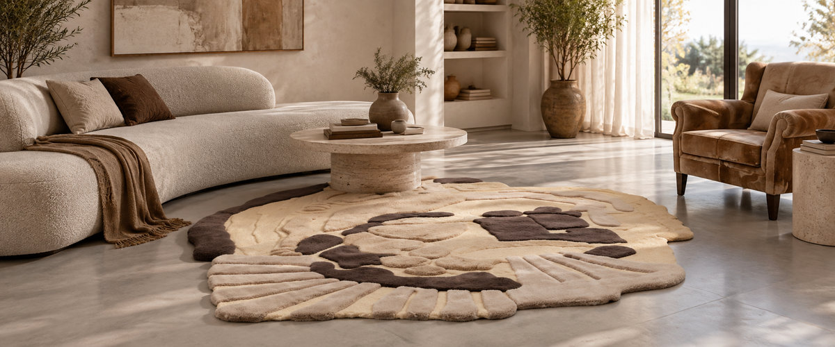 Transform an Ordinary Seating Space With Stylish Rugs for Living Room
