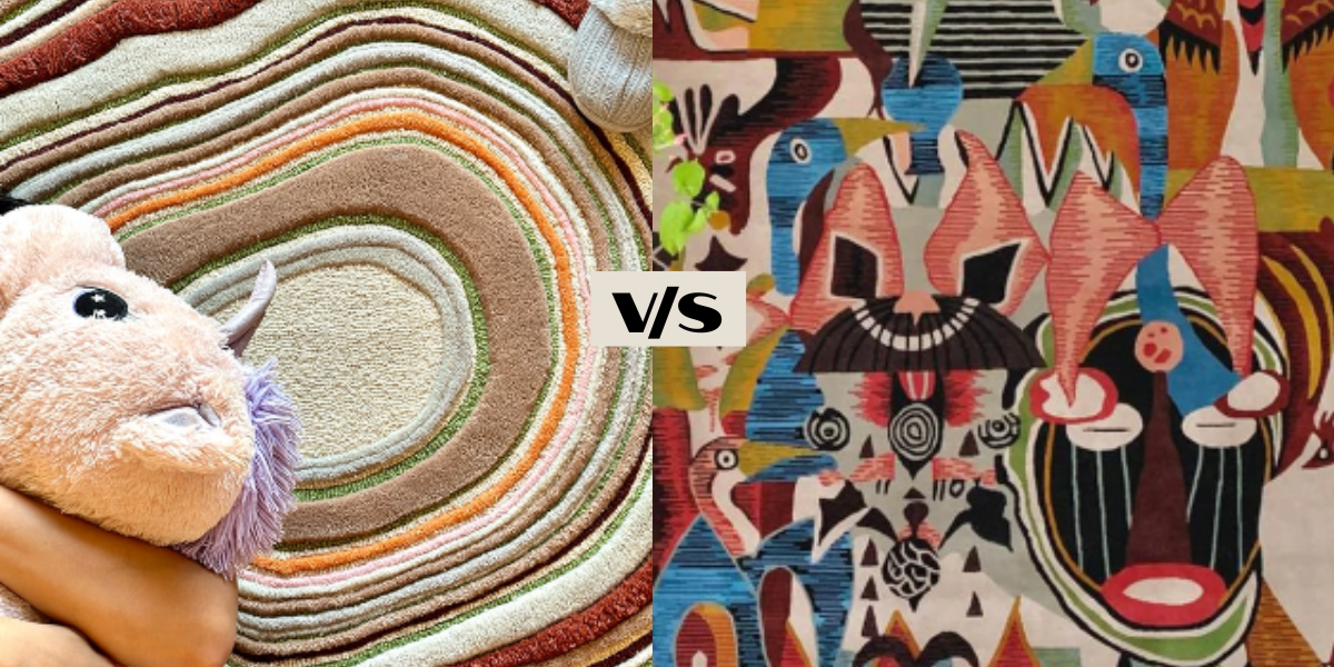 Tufted Rugs vs. Knotted Rugs: Which Rug Style Complements Your Space B