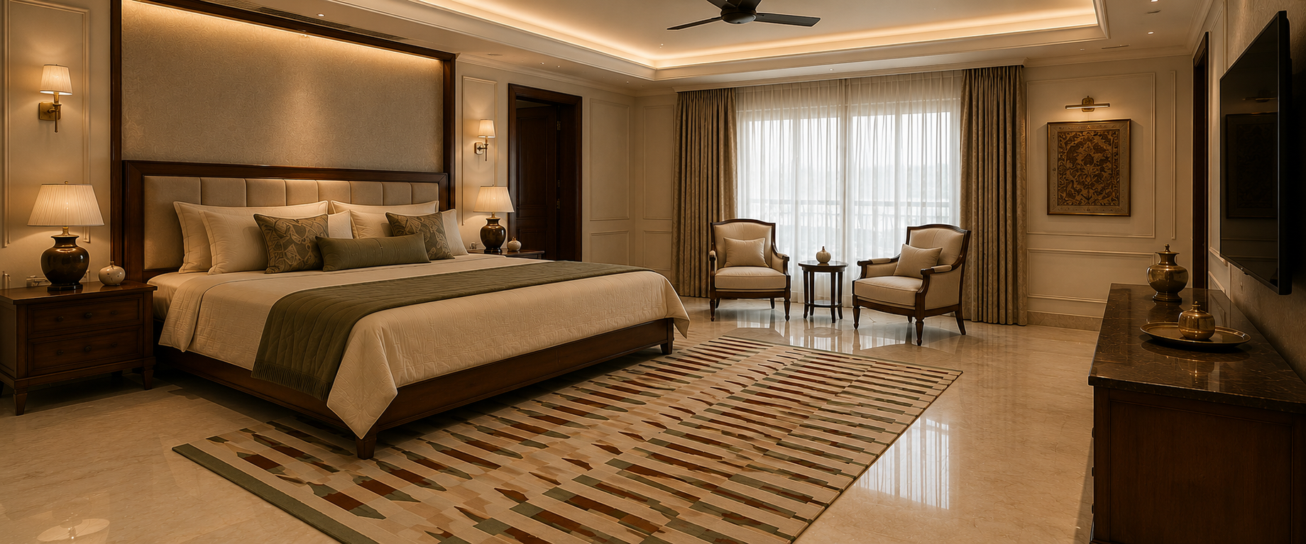Where Should You Place a Bedroom Rug for Maximum Comfort and Style?