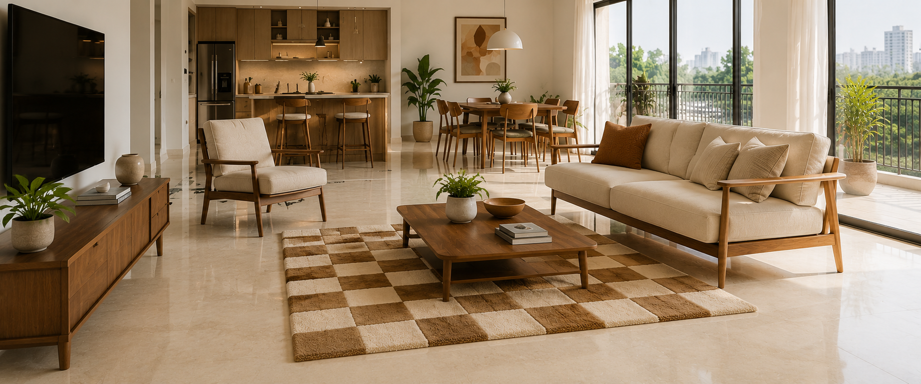Why Every Open Living Space Needs the Right Rug