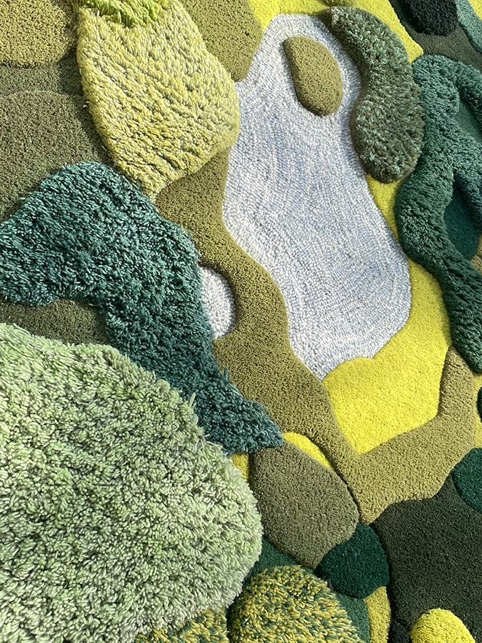 Moss Mania Rugs- Nature-Inspired Rugs | Loops by LJ