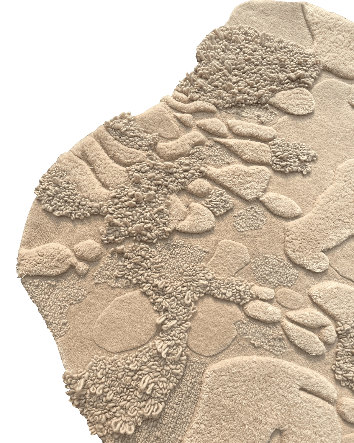 Textured Terrain Rug: Minimalist Warmth & Style | Loops by LJ