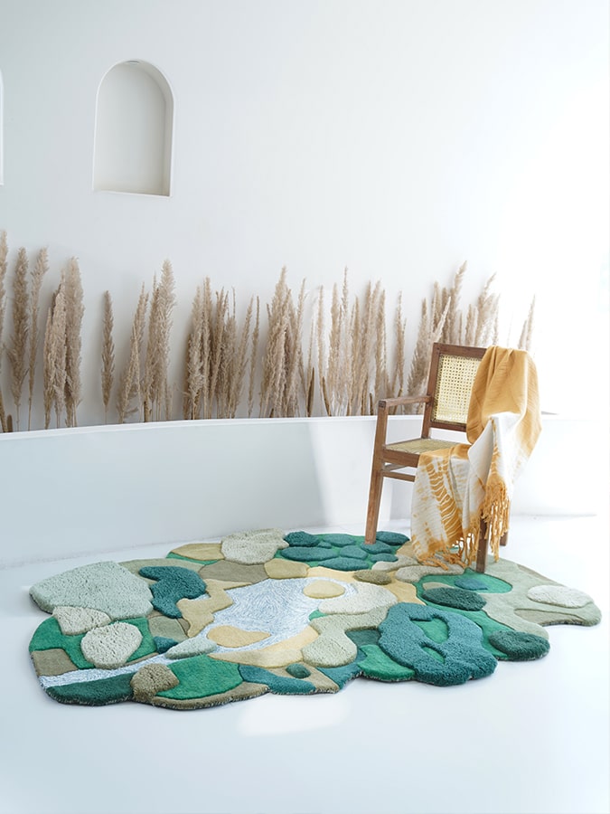Moss Mania Rugs- Nature-Inspired Rugs | Loops by LJ