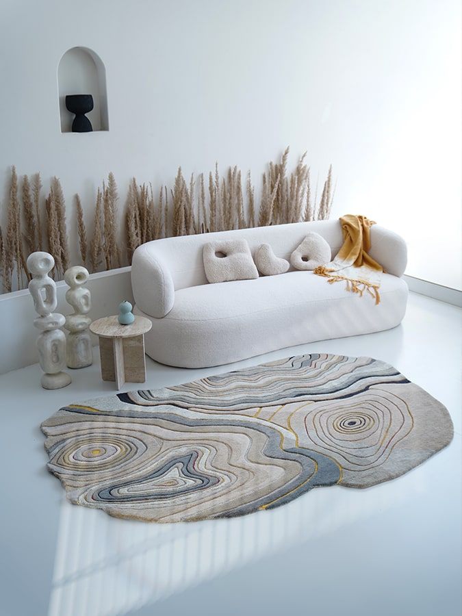 Contexture Rug: Nature's Harmony | Loops by LJ