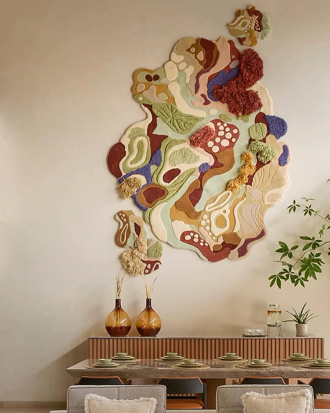 Buy Luxury Wall Rugs | Shop Earth's Canvas Rug | Loops by LJ